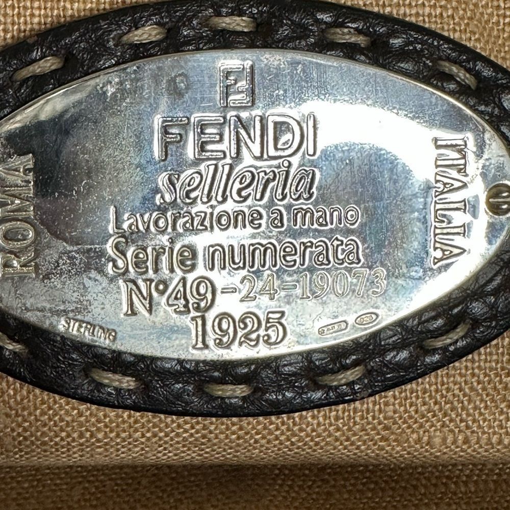 💯 Authentic Fendi Selleria Zucca Hsndbsg🍀 - Picture 5 of 16